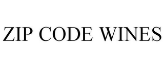 ZIP CODE WINES