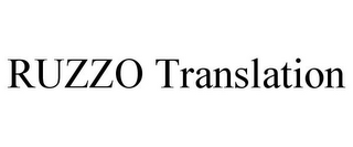 RUZZO TRANSLATION