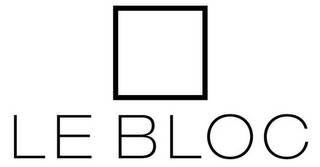 LE BLOC