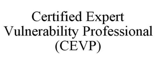 CERTIFIED EXPERT VULNERABILITY PROFESSIONAL (CEVP)