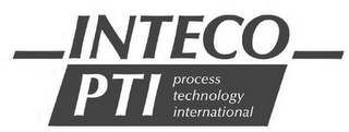 INTECO PTI PROCESS TECHNOLOGY INTERNATIONAL