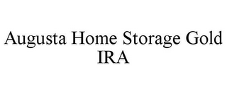 AUGUSTA HOME STORAGE GOLD IRA