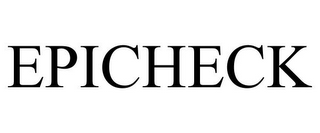 EPICHECK