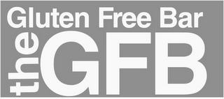 THE GFB GLUTEN FREE BAR