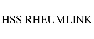 HSS RHEUMLINK