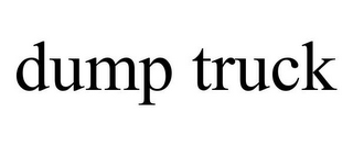 DUMP TRUCK