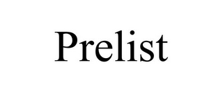 PRELIST