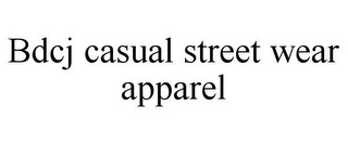 BDCJ CASUAL STREET WEAR APPAREL