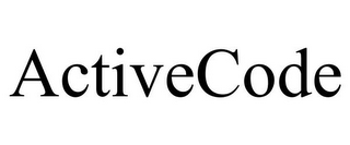 ACTIVECODE