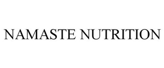 NAMASTE NUTRITION