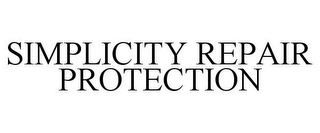 SIMPLICITY REPAIR PROTECTION