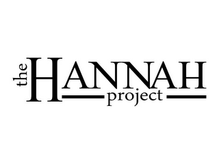 THE HANNAH PROJECT