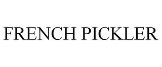 FRENCH PICKLER