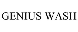 GENIUS WASH