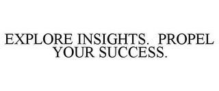 EXPLORE INSIGHTS. PROPEL YOUR SUCCESS.