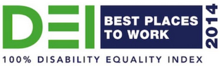 D E I BEST PLACES TO WORK 2014 DEI DISABILITY EQUALITY INDEX