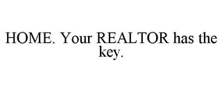 HOME. YOUR REALTOR HAS THE KEY.