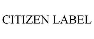 CITIZEN LABEL