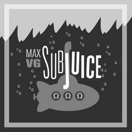 SUBJUICE MAX VG