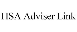 HSA ADVISER LINK