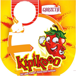 GARZETA KIPIKOSO HOT CANDY POWDER/POLVITO DULCE ENCHILADO