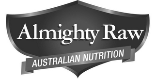 ALMIGHTY RAW AUSTRALIAN NUTRITION