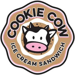 COOKIE COW ICE CREAM SANDWICH