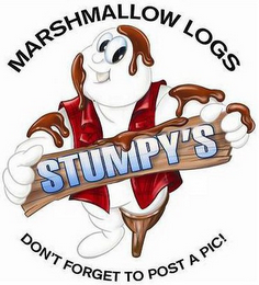 MARSHMALLOW LOGS STUMPY'S DON'T FORGET TO POST A PIC!