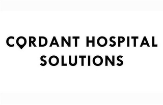 CORDANT HOSPITAL SOLUTIONS