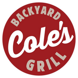 COLE'S BACKYARD GRILL