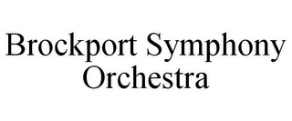 BROCKPORT SYMPHONY ORCHESTRA