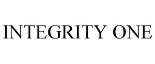 INTEGRITY ONE