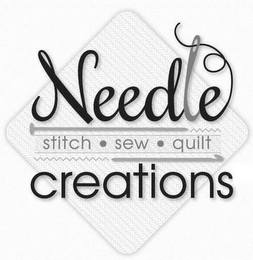 NEEDLE CREATIONS STITCH · SEW · QUILT