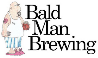 BALD MAN BREWING BORN TO BREW BMB BMB