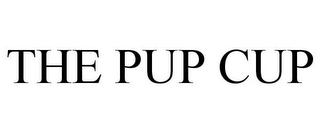 THE PUP CUP