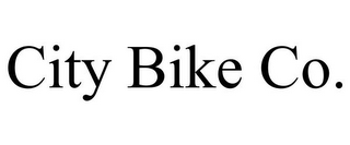 CITY BIKE CO.