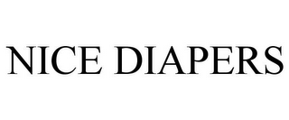 NICE DIAPERS