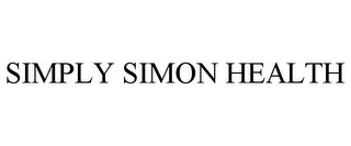 SIMPLY SIMON HEALTH