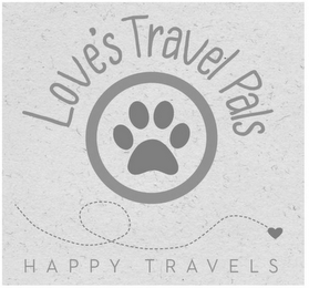 LOVE'S TRAVEL PALS HAPPY TRAVELS