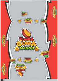 ZUMBA GOMA MANGO ZUMBA PICA