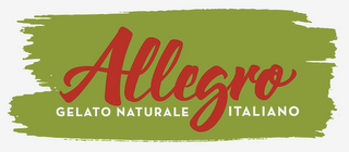 ALLEGRO GELATO NATURALE ITALIANO