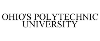 OHIO'S POLYTECHNIC UNIVERSITY