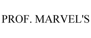 PROF. MARVEL'S