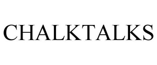 CHALKTALKS