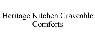 HERITAGE KITCHEN CRAVEABLE COMFORTS