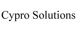 CYPRO SOLUTIONS