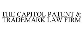 THE CAPITOL PATENT & TRADEMARK LAW FIRM