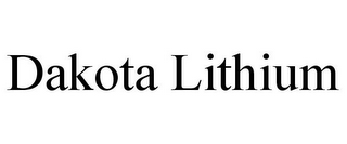 DAKOTA LITHIUM