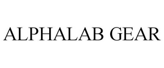 ALPHALAB GEAR