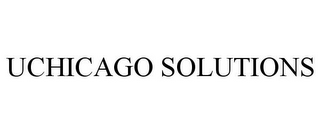 UCHICAGO SOLUTIONS